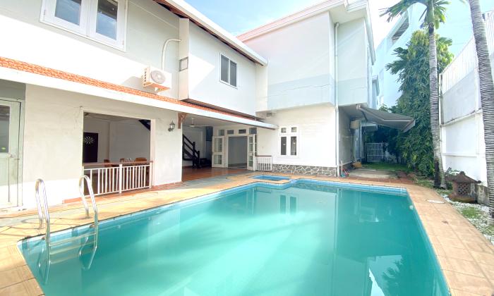 Pool and Private Garden Villa For Rent in Quoc Huong Street Thao Dien District 2 HCMC