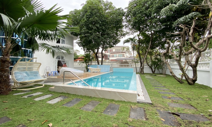 Semi Furnished Pool Villa For Rent in Thao Dien District 2 Ho Chi Minh City