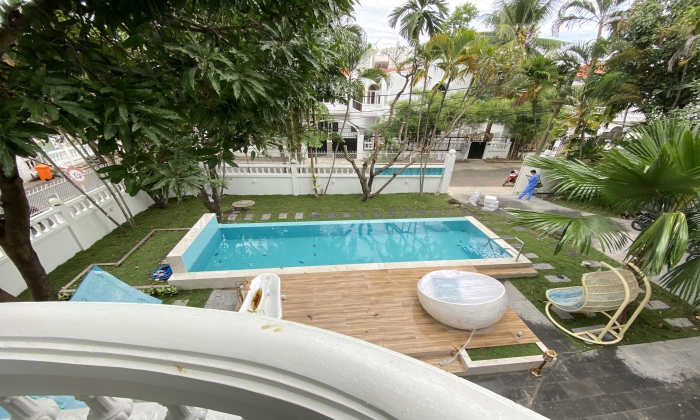 Semi Furnished Pool Villa For Rent in Thao Dien District 2 Ho Chi Minh City