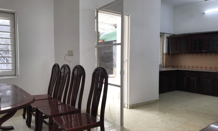 Unfurnished Three Bedroom House For Rent in Quoc Huong Thao Dien District 2 HCMC