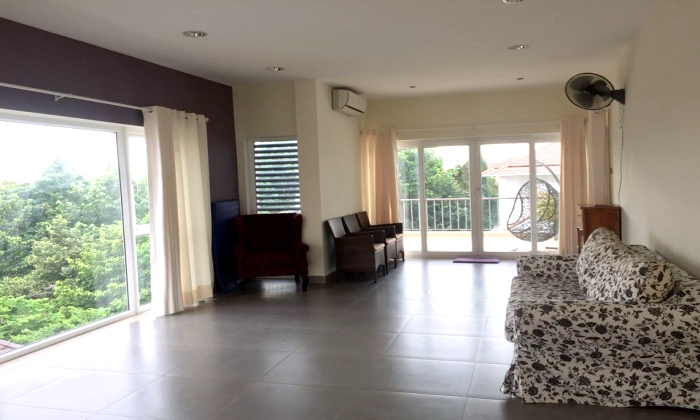 Furnished Modern House For Rent in Compound Nguyen Van Huong St Thao Dien District 2 HCMC