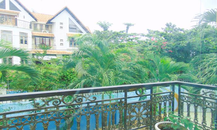 Big Pool Gardening Villa For Rent in Thao Dien District 2 Ho Chi Minh City