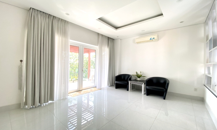 Super Modern Three Bedroom Villa For Rent in Road 43 Thao Dien Thu Duc City 