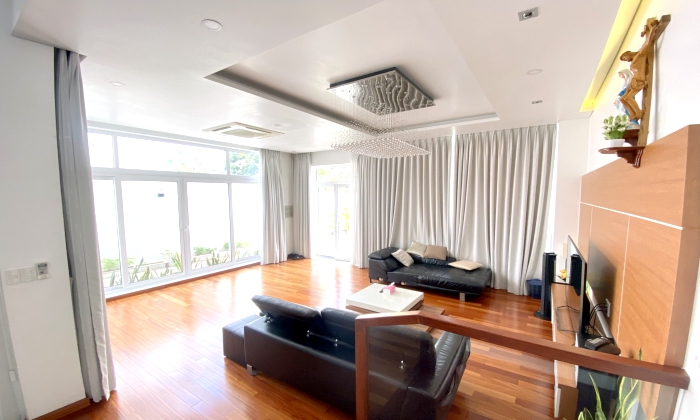 Super Modern Three Bedroom Villa For Rent in Road 43 Thao Dien Thu Duc City 