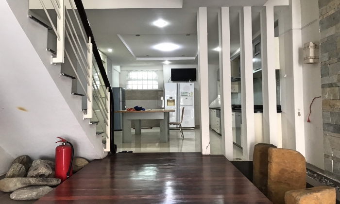 Unfurnished Four Bedroom House For Rent in Quoc Huong Street Thao Dien Thu Duc City