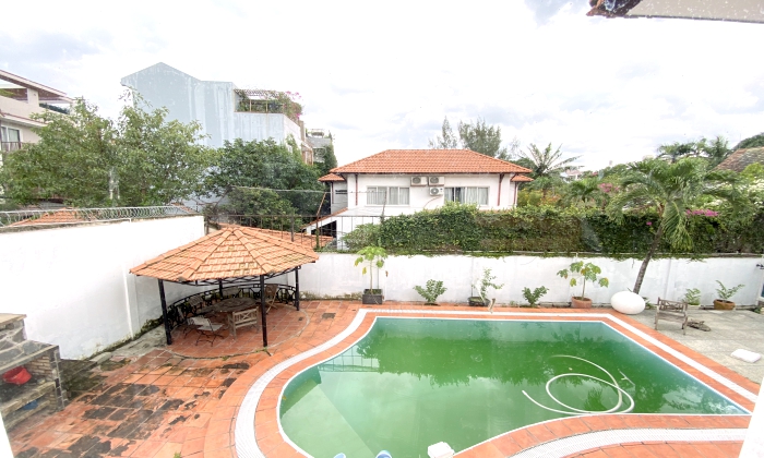 Nice Pool and Garden Villa For Rent in Tran Nao St Binh An Area District 2 Thu Duc City