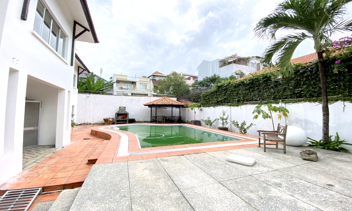 Nice Pool and Garden Villa For Rent in Tran Nao St Binh An Area District 2 Thu Duc City